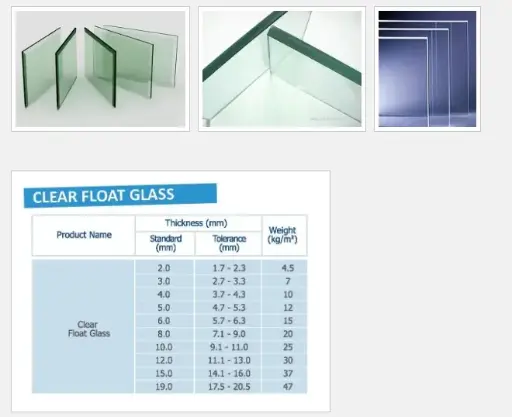Kaca Bening MAGI Clear Glass